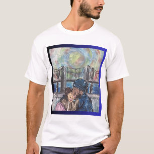 T-shirt Couple tee d'hiver