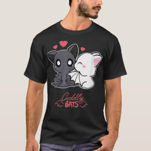 T-shirt Coupleix de chauve-souris conçu par Cudely Bats BD