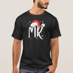 T-shirt Couples assortis M Mademoiselle Mariage Noël laid