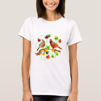 T-shirt Couples cardinaux