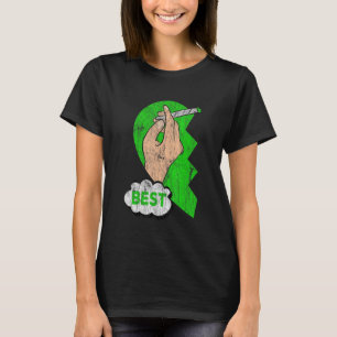 T-shirt Couples correspondant aux meilleurs bourgeons Weed