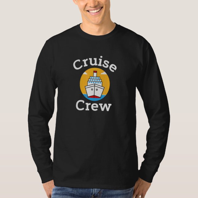 T-shirt Couples de l'équipage de croisière correspondant à (Devant)