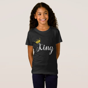 T-Shirt Couples jumelés Cadeaux King et Queen