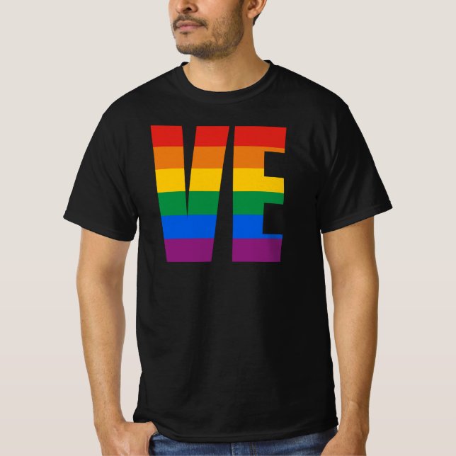 T-Shirt COUPLES LETTRES D'AMOUR (Devant)