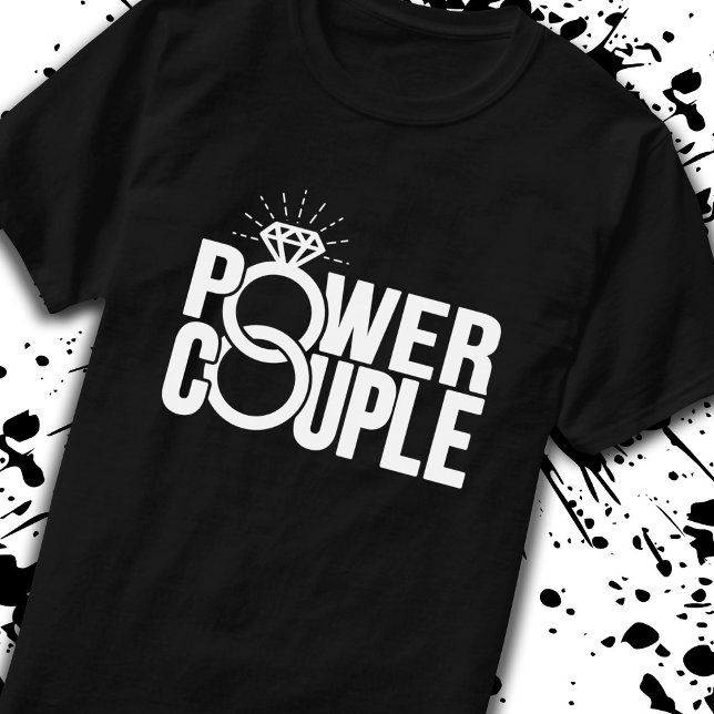 T-shirt Couples Mariés S'Engageaient À Rencontrer Nouvelle (Créateur téléchargé)