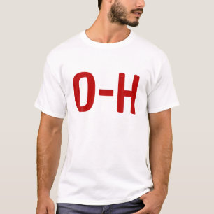 T-shirt Couples O-H correspondant Ohio Sports Football Fun