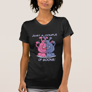T-shirt Couples/obscurité de crétin