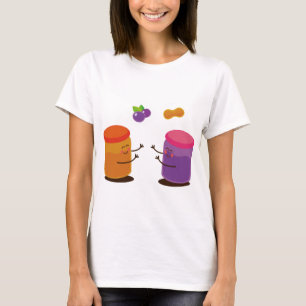 T-shirt Couples PBJ mignon