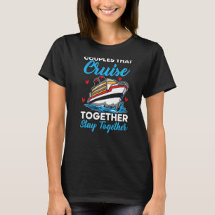 T-shirt Couples Qui Croisent Ensemble Restent Ensemble Cro