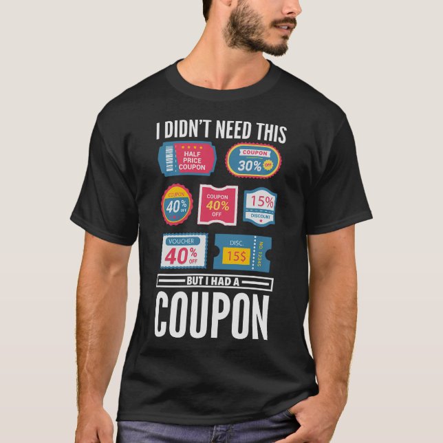 T-shirt Coupon Coupon S2 Coupon Coupon Couponer (71) (Devant)