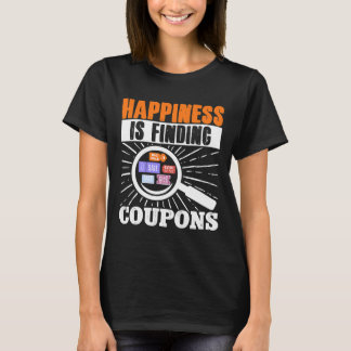T-shirt Couponer Le Bonheur Est De Trouver Des Coupons