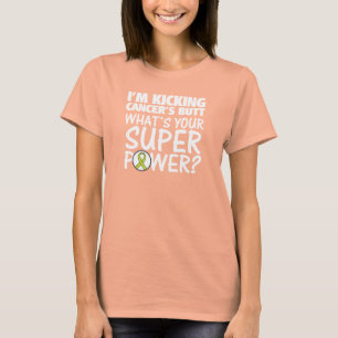 T-shirt Coups de pied du bout du Cancer de lymphome de