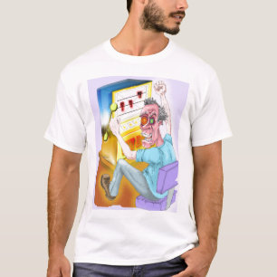 T-shirt Coups de pied et joueur criard