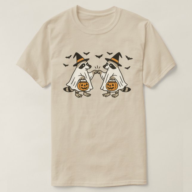 T-shirt Coups de Raccoon mignons | Amusant jeu animal | Ra (Design devant)