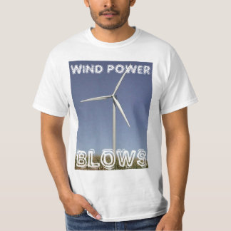 T-SHIRT COUPS D'ÉNERGIE ÉOLIENNE