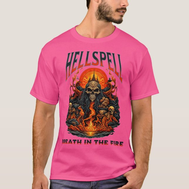 T-SHIRT COUPS D'ENFER DANS LE FEU (Devant)
