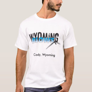 T-shirt Coups du Wyoming/Cody, Wyoming