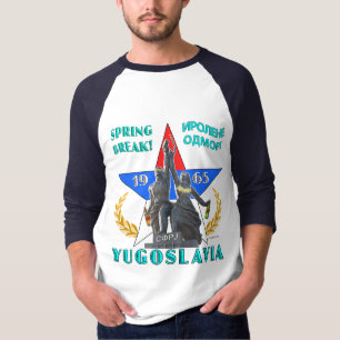 T-shirt Coupure de ressort de la Yougoslavie 1965