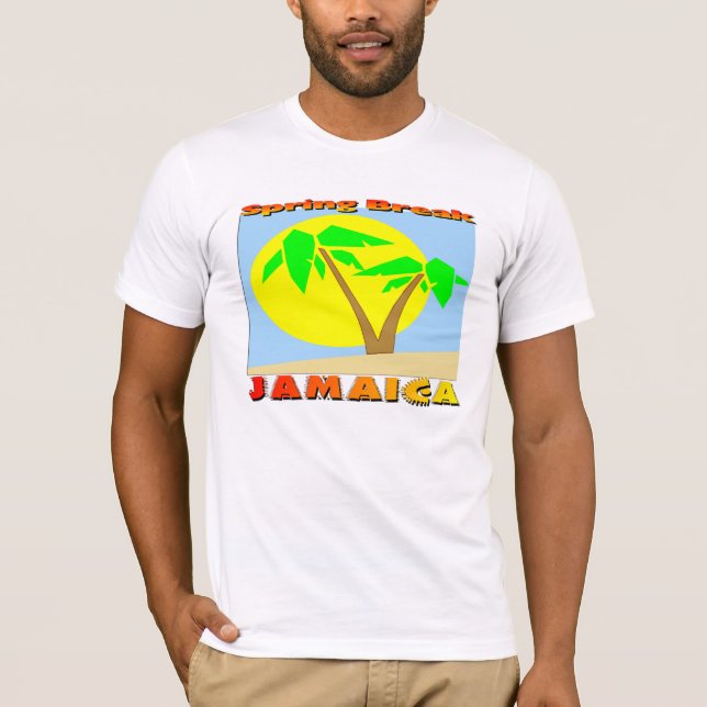 T-shirt Coupure de ressort Jamaïque (Devant)
