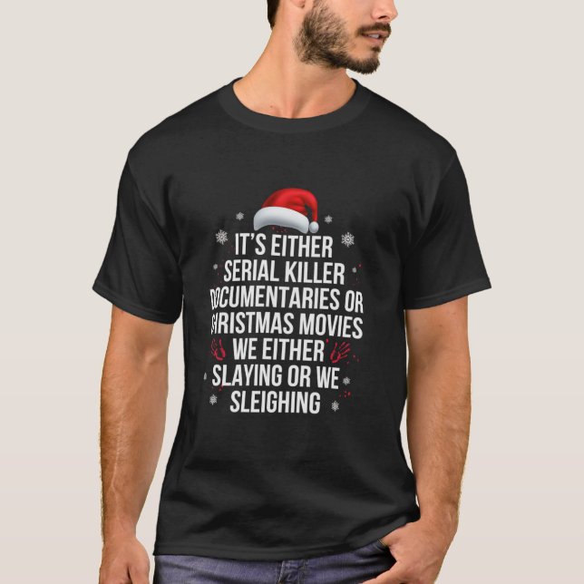 T-shirt Coupure ou dévoilement Serial Killer True Crime Ch (Devant)