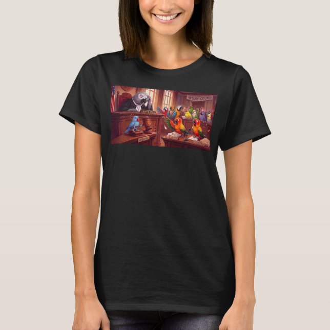 T-shirt Cour aviaire (Devant)
