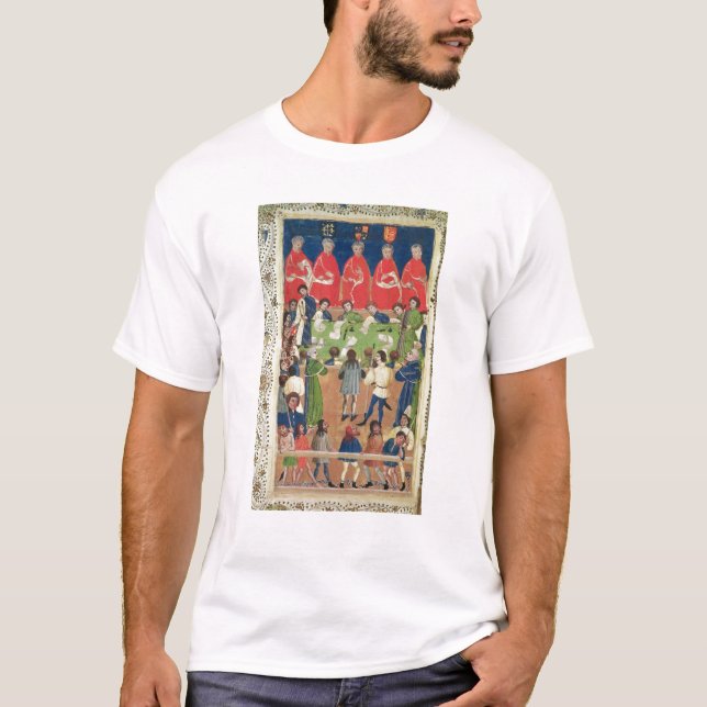 T-shirt Cour de Bench du Roi, Westminster Hall, c.1460 (Devant)