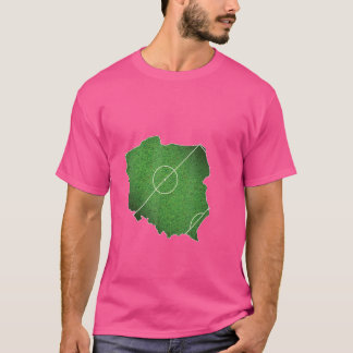 T-shirt Cour de Football de Pologne