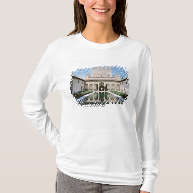 T-shirt Cour des myrtes, commencée en 1333 (Devant)