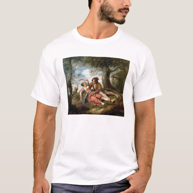T-shirt Cour rustique (Devant)