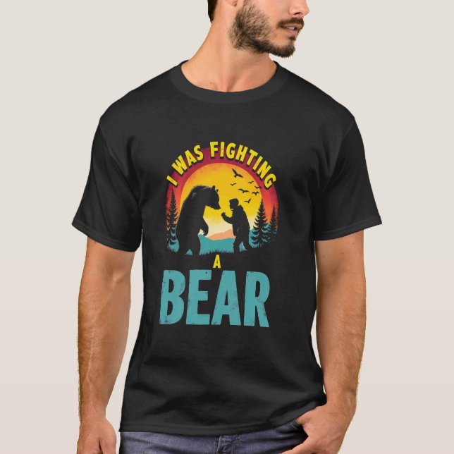 T-shirt Courage Combat Ours Enfant (Devant)