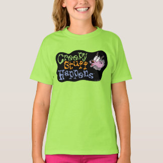 T-shirt Courage du chien lâché | Déplaisant des événements