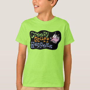 T-shirt Courage du chien lâché Déplaisants