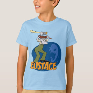 T-shirt Courage du chien lâché   Eustace Graphic