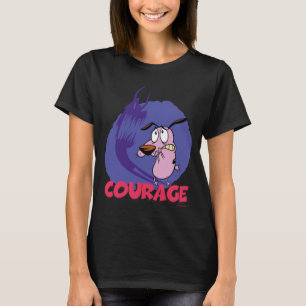 T-shirt Courage du chien lâché Graphique instantané