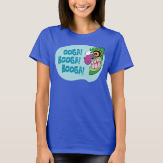 T-shirt Courage du chien lâché | Ooga Booga Booga Booga !