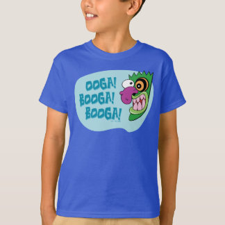 T-shirt Courage du chien lâché | Ooga Booga Booga Booga !