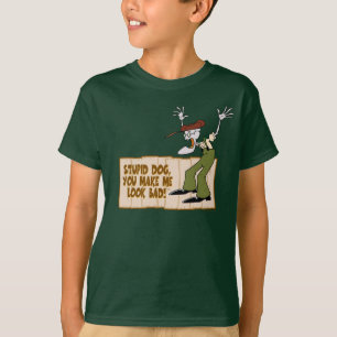 T-shirt Courage du chien lâché Tu Me Fais Mal L'Air !