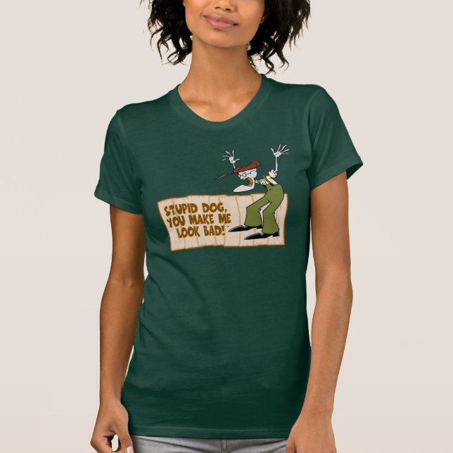 T-shirt Courage the Cowardly Dog | You Make Me Look Bad! (Devant)