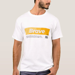 T-shirt Courageux