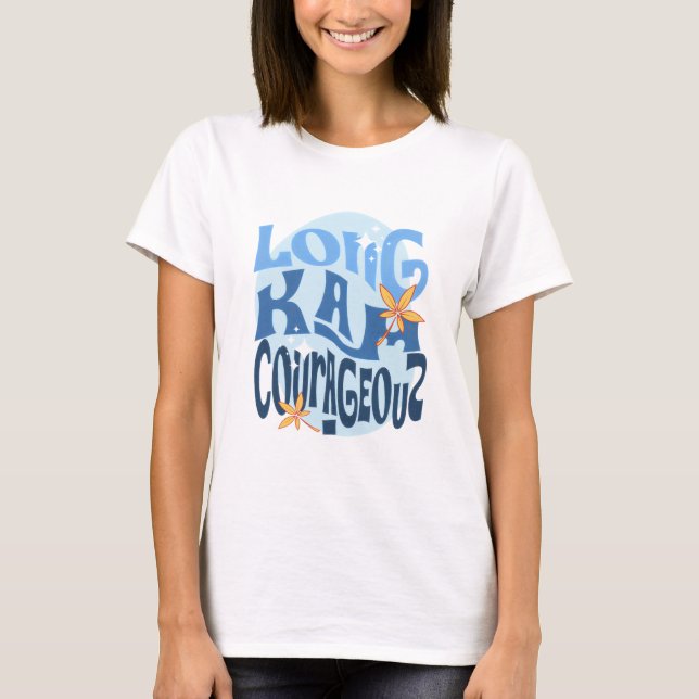 T-shirt Courageux (Devant)