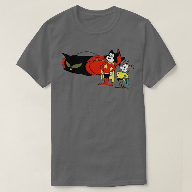 T-shirt Courageux Chat (Design devant)