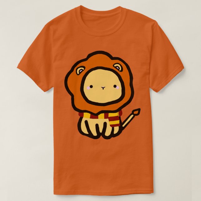 T-shirt Courageux Petit Lion (Design devant)