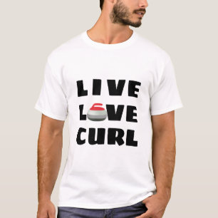 T-shirt Courbe d'amour en direct