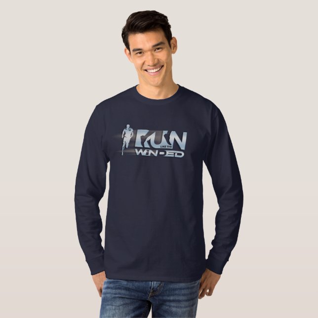 T-shirt Coure Comme Ayant Le Vent | Hommes Manches Longues (Devant entier)