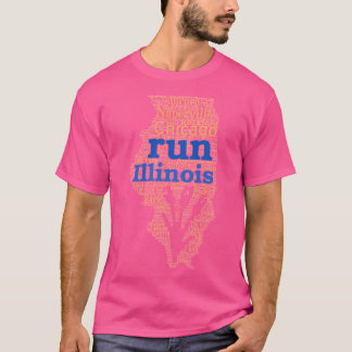 T-shirt Coure Illinois