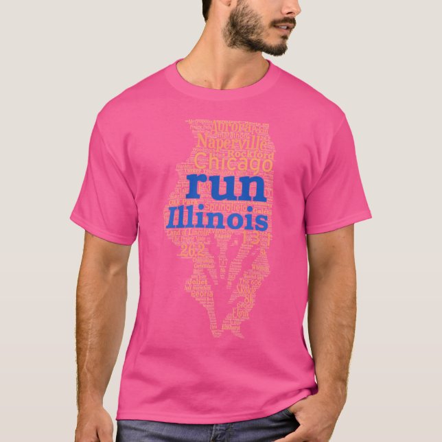 T-shirt Coure Illinois (Devant)