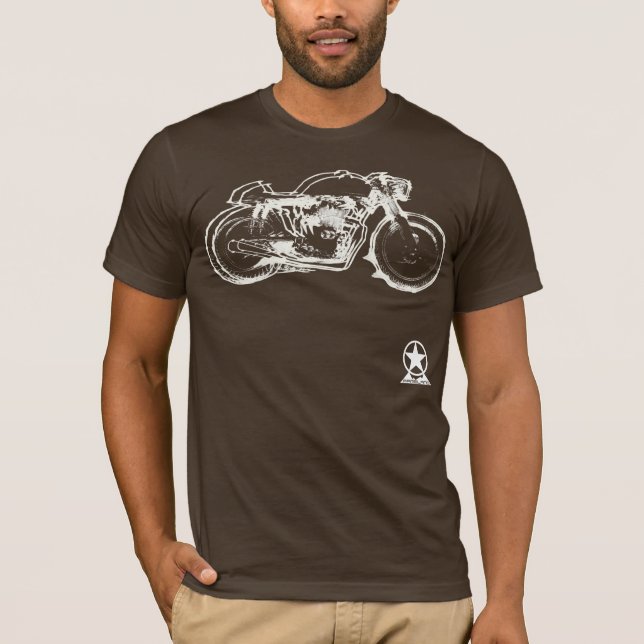 T-shirt Coureur #1 de café de thanksgiving (Devant)