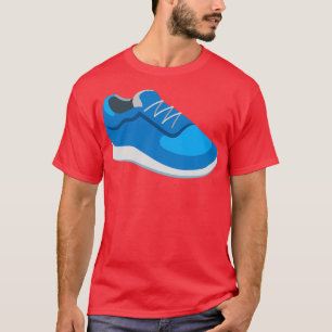T-shirt Coureur Chaussure Athlétique Coureur Basket Tennis
