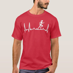 T-shirt Coureur de battement de coeur pulse Sport pulse