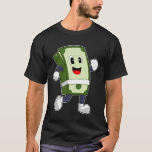 T-shirt Coureur de billets faisant du sport